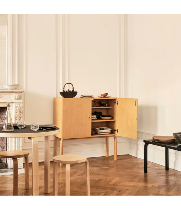 Artek  Artek Aalto Cocktail Cabinet 250,  Honey stained