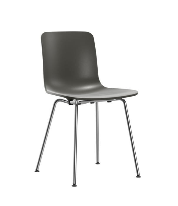 Vitra  Vitra Hal RE Tube Eetkamerstoel plastic, chrome tube poten