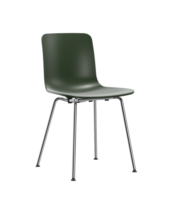Vitra  Vitra Hal RE Tube Eetkamerstoel plastic, chrome tube poten
