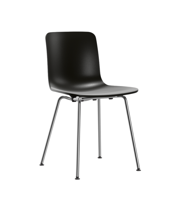 Vitra  Vitra Hal RE Tube Eetkamerstoel plastic, chrome tube poten