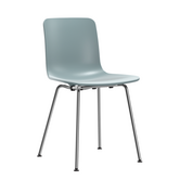 Vitra Hal RE Tube Eetkamerstoel plastic, chrome tube poten