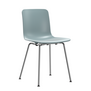 Vitra  Hal RE Tube Dining Chair plastic, chromed tube base