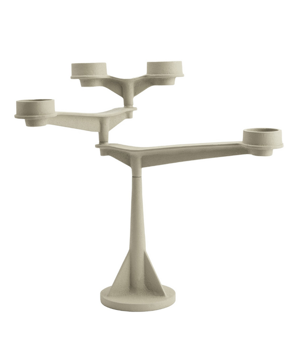 Tom Dixon  Tom Dixon  Spin Mini Candelabra grey beige
