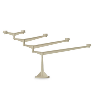 Tom Dixon Spin Candelabra grey beige