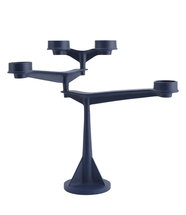 Tom Dixon  Tom Dixon  Spin Mini Kandelaar grijs beige