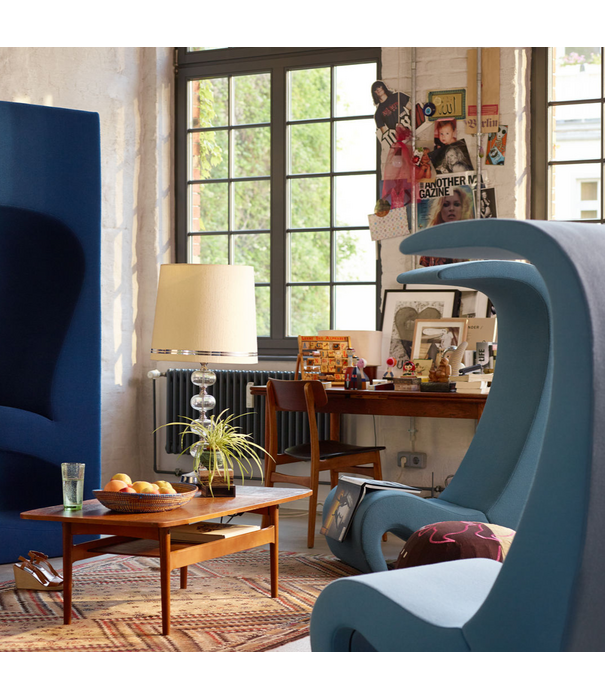 Vitra  Vitra Amoebe High back lounge stoel