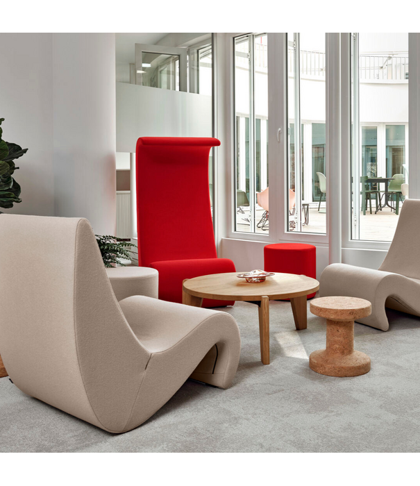 Vitra  Vitra Amoebe High back lounge stoel