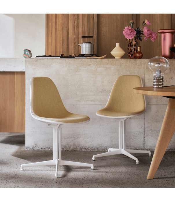 Vitra  Vitra  Eames Fiberglass DAL Dining Chair, polished base
