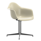 Vitra  Eames DAL Fiberglass Dining Chair w. arm, polished base