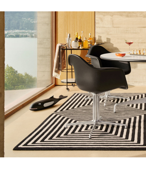 Vitra  Vitra  Eames Fiberglass DAL Dining Chair, white base