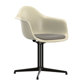 Vitra Eames Fiberglass DAL Eetkamerstoel zitkussen checker