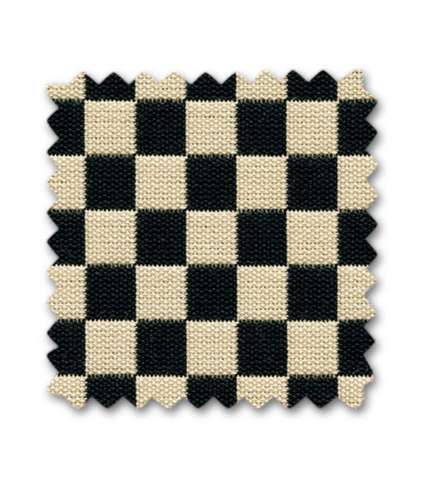 Vitra  Vitra Eames Fiberglass DAL Eetkamerstoel zitkussen checker