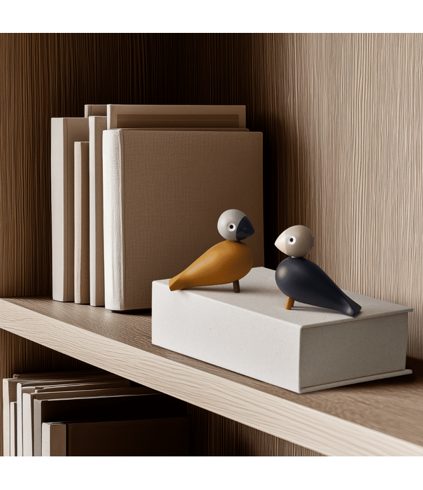 Kay Bojesen  Lovebirds you & me,  set van 2