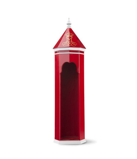 King Frederik Sentry Box Wood H36