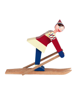Skiers Boje and Datti