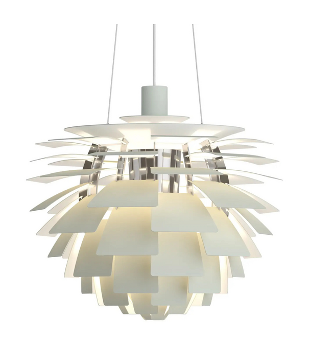 Louis Poulsen  PH Artichoke Hanglamp dusty green chrome plated