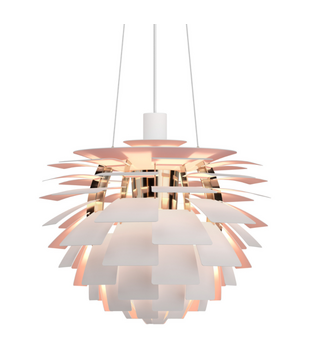 Louis Poulsen PH Artichoke Pendant light rose, Anniversary Edition Ø48