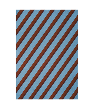 Layered Teklan Diagonal  Vloerkleed Sky