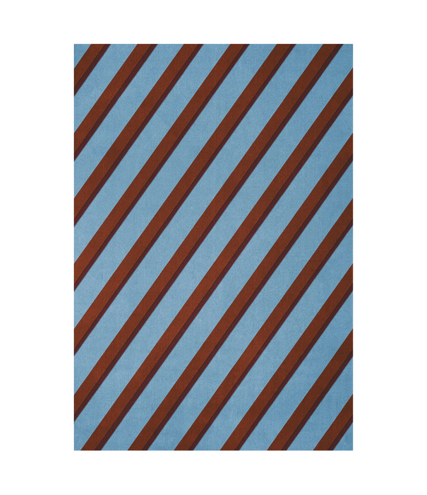 Layered  Layered Teklan Diagonal Rug Sky