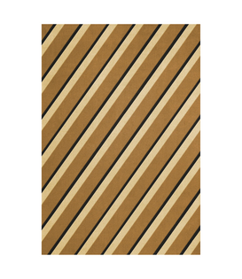 Layered Teklan Diagonal Rug Sand