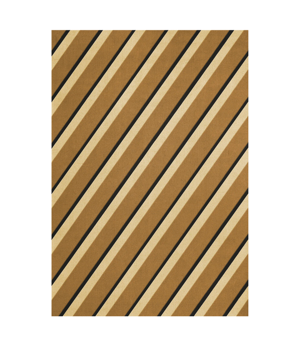 Layered  Layered Teklan Diagonal Rug Sand