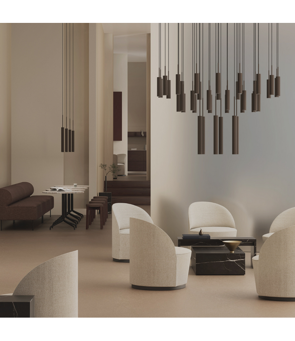 Audo Audo Copenhagen Tubulaire Chandelier 38