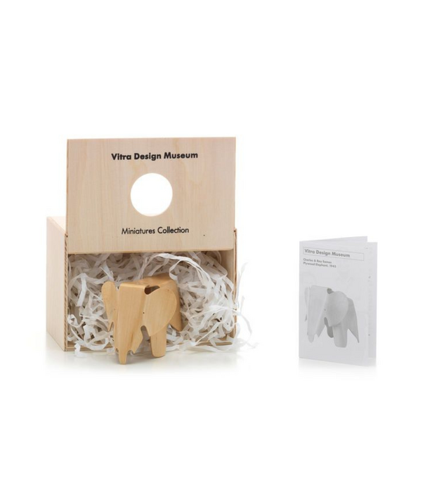 Vitra  Vitra Miniatures Collection Plywood Olifant Natur