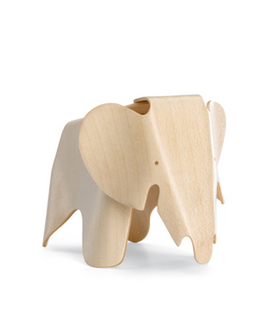 Vitra  Miniatures Collection Plywood Elephant Natur