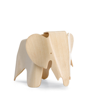 Vitra  Miniatures Collection Plywood Elephant Natur
