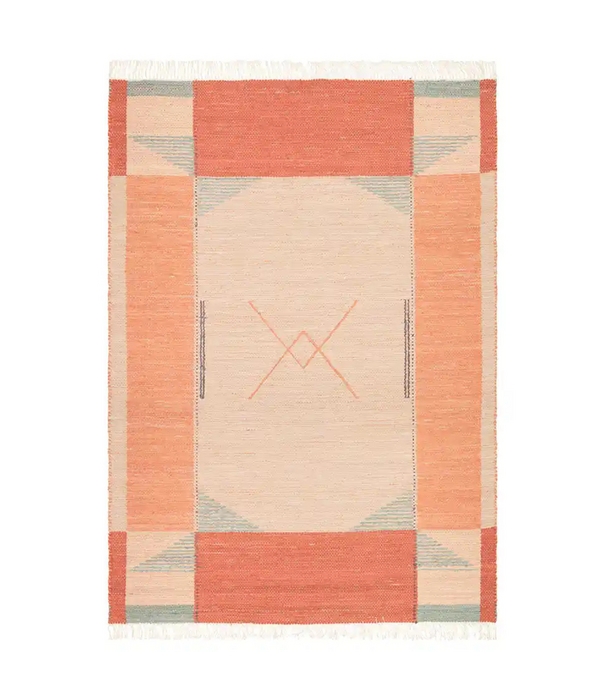 Finarte Apollo Upcycled cotton rag  Vloerkleed Terra