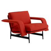 Meantime AV29 Lounge Stoel Fiord 0571 rood