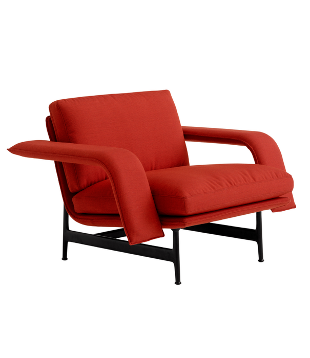&Tradition Meantime AV29 Lounge Stoel Fiord 0571 rood
