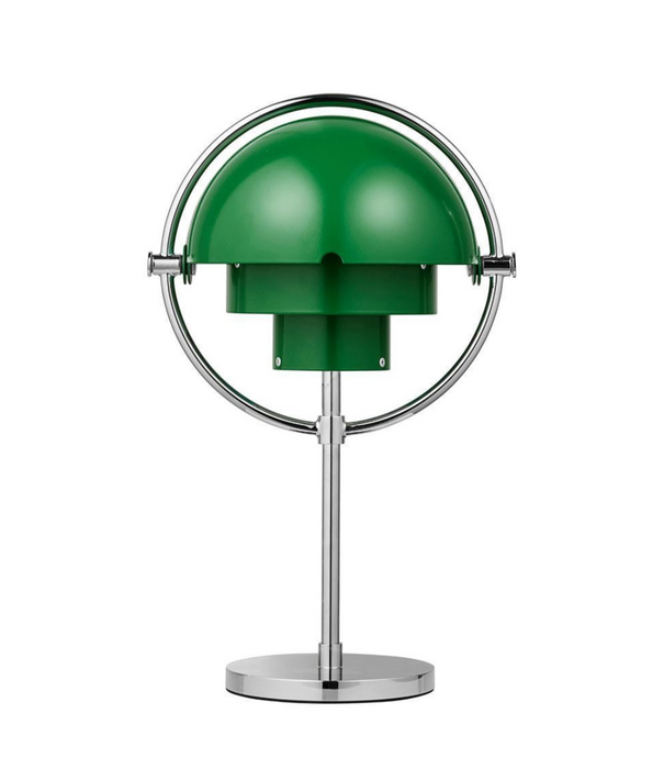 Gubi  Multi Lite Portable Lamp chrome, teal green
