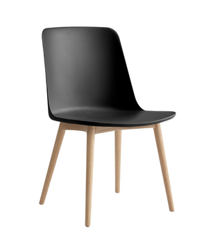 &Tradition Rely HW71 Dining Chair, oak legs