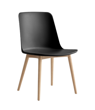 &Tradition Rely HW71 Eetkamerstoel, eiken poten