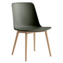 &Tradition Rely HW71 Dining Chair plastic, oak legs