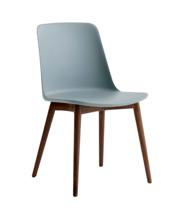&Tradition Rely HW71 Eetkamerstoel, walnoot poten