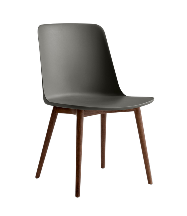 &Tradition Rely HW71 Eetkamerstoel, walnoot poten