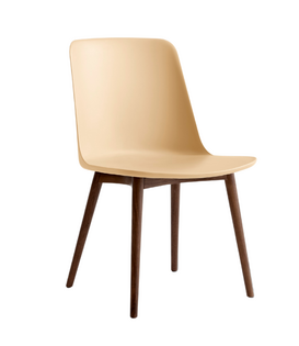 Rely HW71 Dining Chair, walnut legs