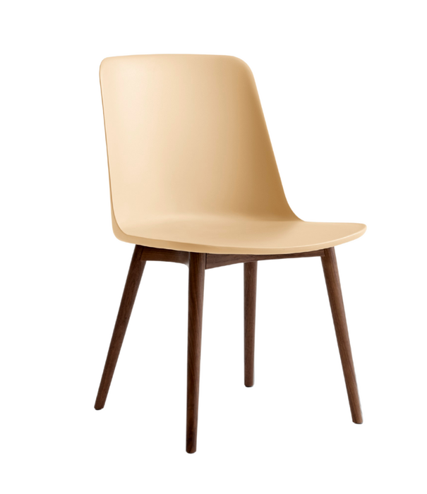 &Tradition &Tradition Rely HW71 Dining Chair, walnut legs