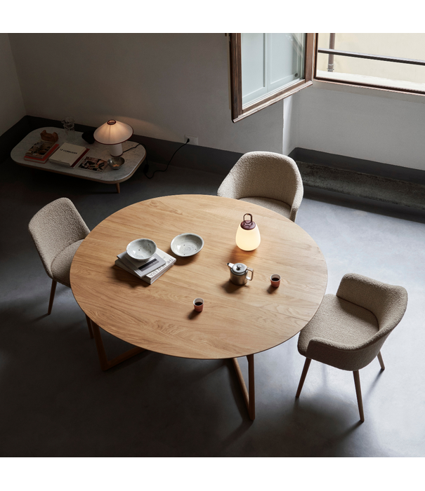 &Tradition &Tradition Rely HW71 Dining Chair Karakorum 3, oak legs