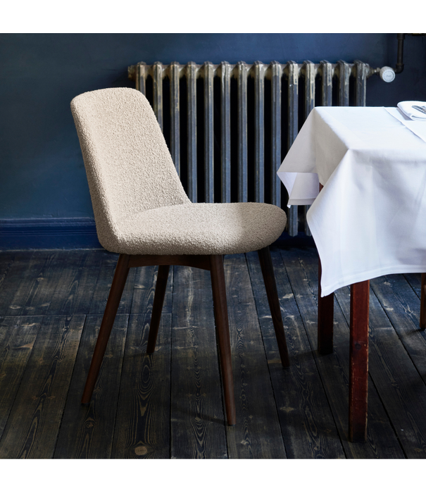 &Tradition Rely HW74 Dining Chair upholst. with seat cushion Hallingdal 773