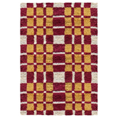Layered  Evelina Kroon Wool Rug Currant Bush