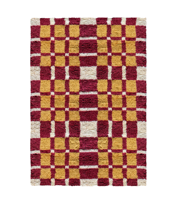 Layered  Layered  Evelina Kroon Wool Rug Currant Bush