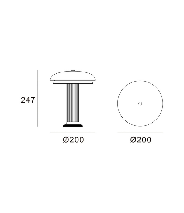 Lyfa   Lyfa Noote Portable Lamp bronze