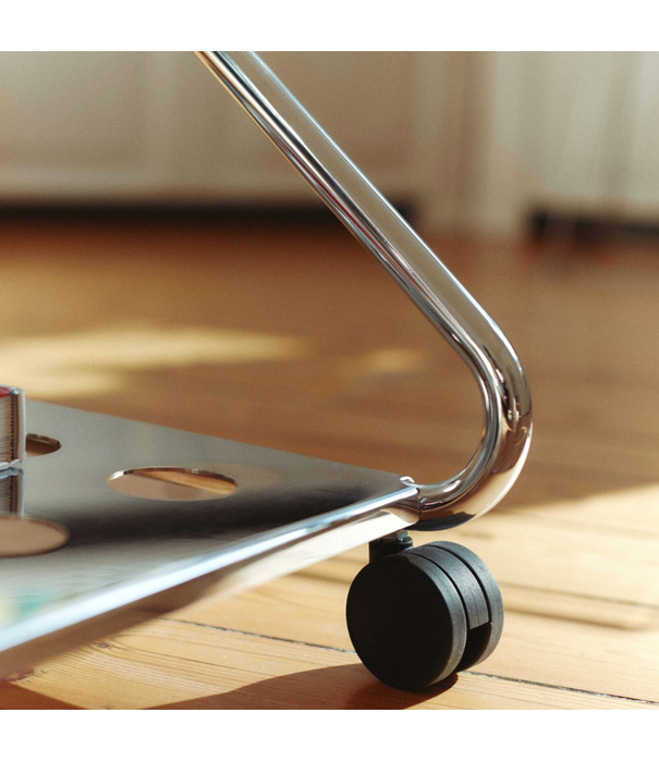 Pedestal Disco TV Standaard chrome