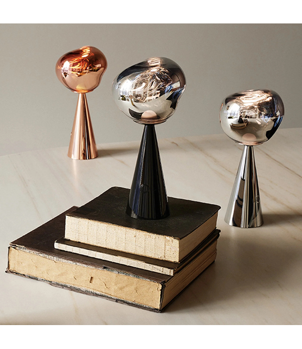 Tom Dixon  Tom Dixon  Melt portable lamp gepolijst zwart