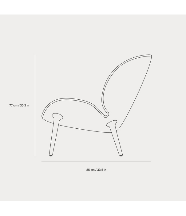 Vipp  Vipp 469 Lodge Low Back Lounge Chair sheepskin