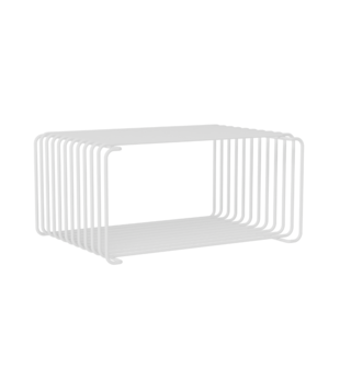 Montana Panton Wire Single, Half Height Snow H17,2 / D34,8