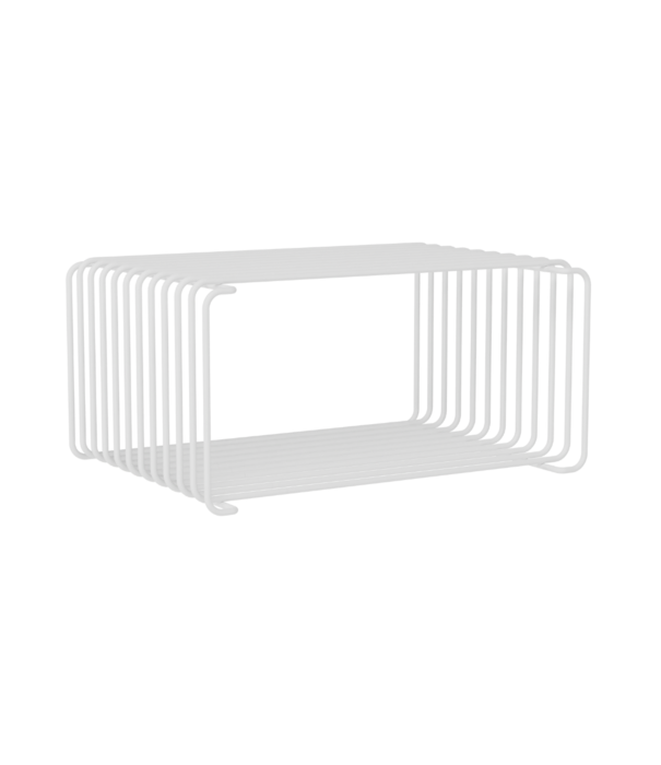 Montana Furniture  Montana Panton Wire Single, Half Height Module Snow